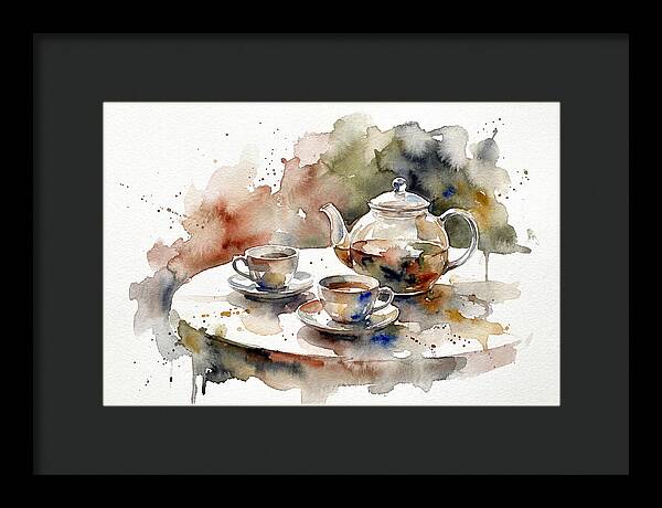 Tranquil Moments Over Tea