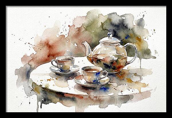 Tranquil Moments Over Tea