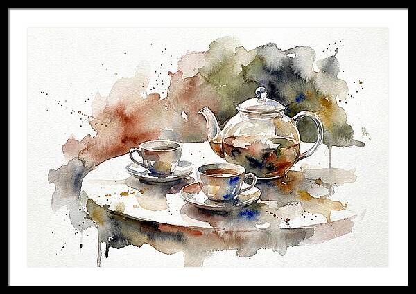 Tranquil Moments Over Tea