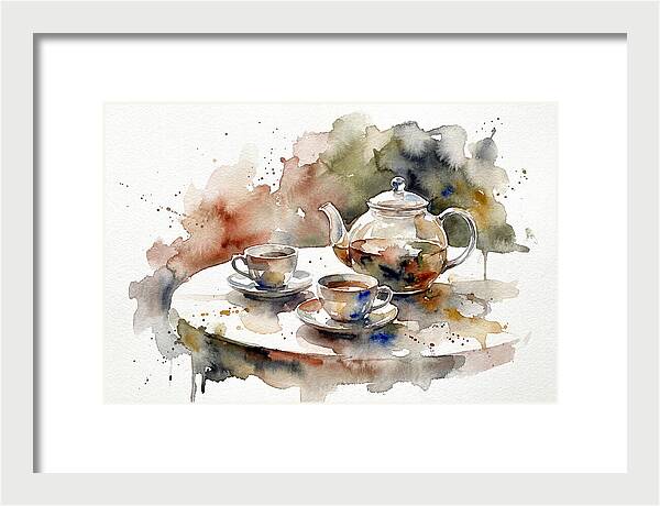 Tranquil Moments Over Tea