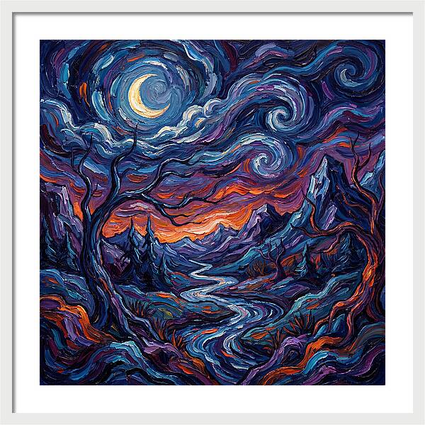 Tranquil Moonlit Escape