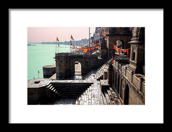 Tranquil Mornings At Varanasi Ghats