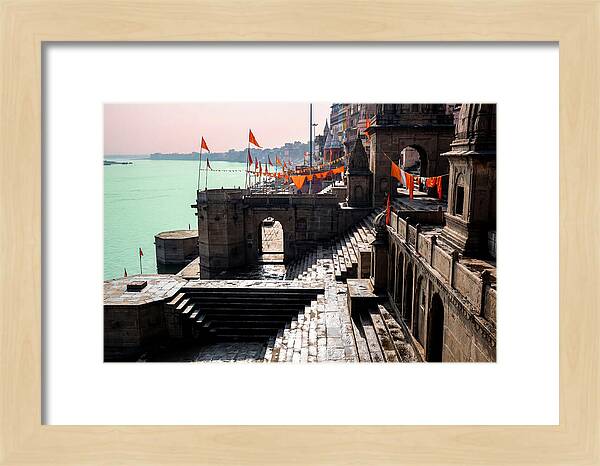 Tranquil Mornings At Varanasi Ghats