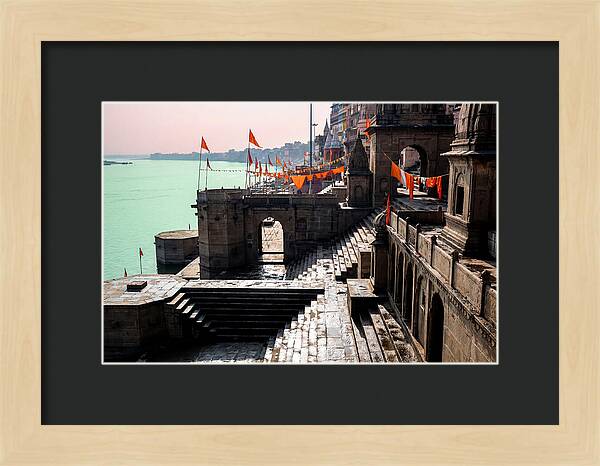 Tranquil Mornings At Varanasi Ghats