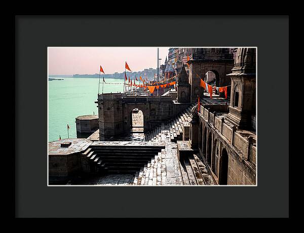 Tranquil Mornings At Varanasi Ghats