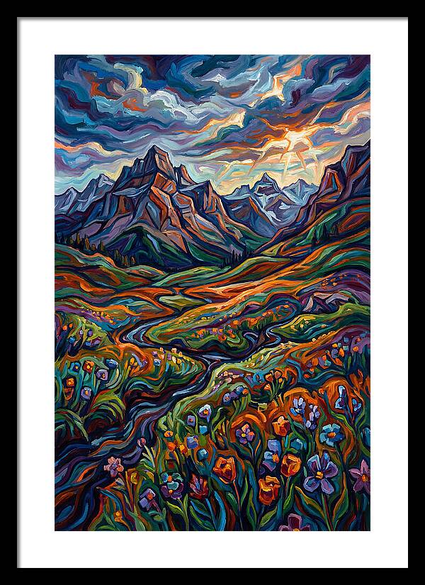 Tranquil Mountain Landscape