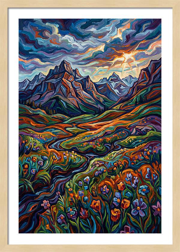 Tranquil Mountain Landscape