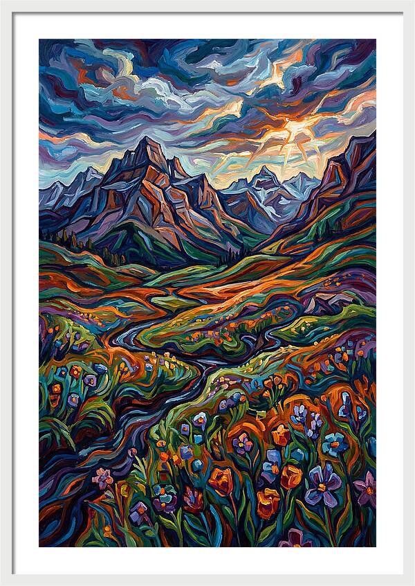 Tranquil Mountain Landscape