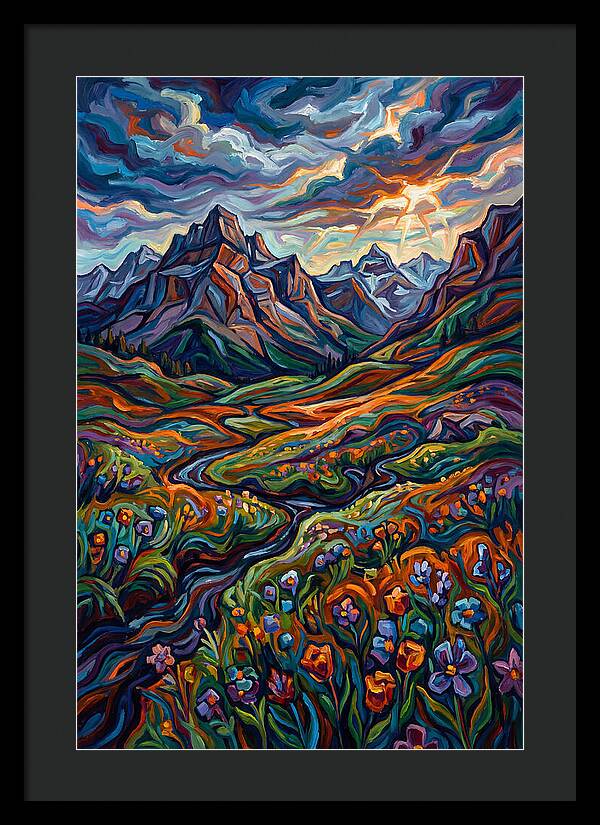 Tranquil Mountain Landscape