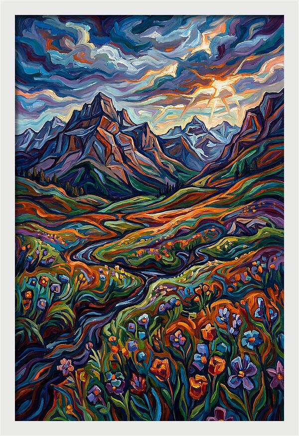 Tranquil Mountain Landscape