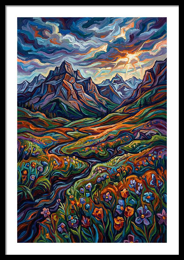 Tranquil Mountain Landscape