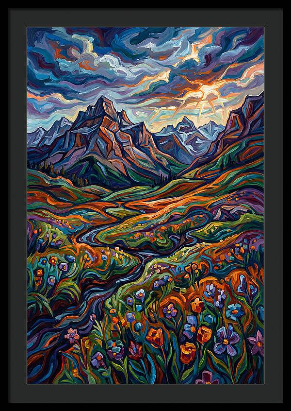 Tranquil Mountain Landscape