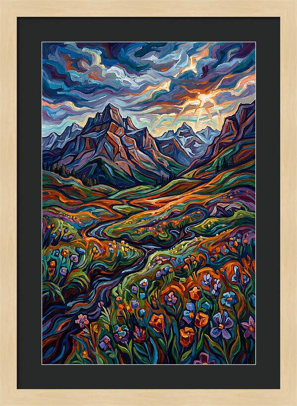 Tranquil Mountain Landscape