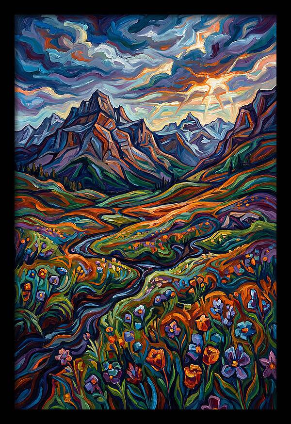Tranquil Mountain Landscape