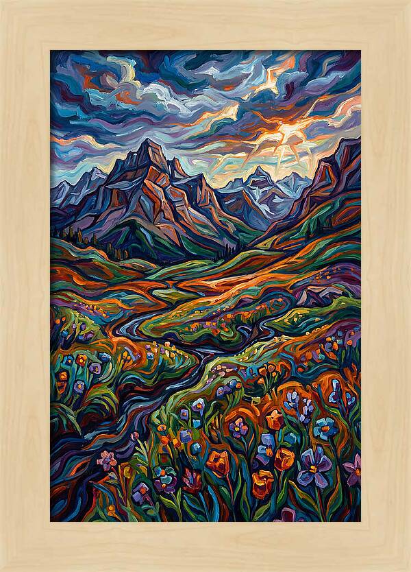 Tranquil Mountain Landscape