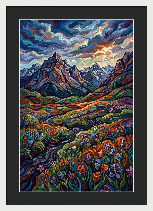 Tranquil Mountain Landscape