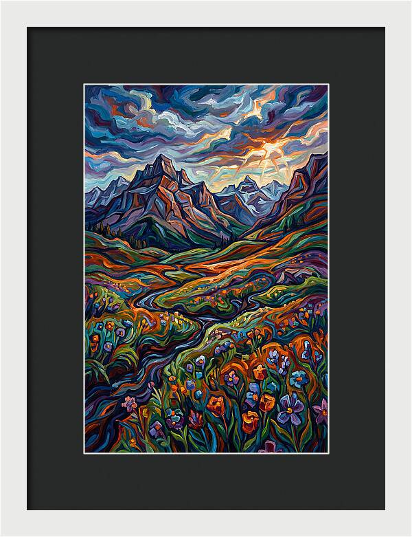 Tranquil Mountain Landscape