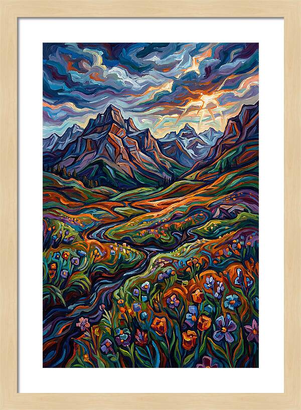 Tranquil Mountain Landscape