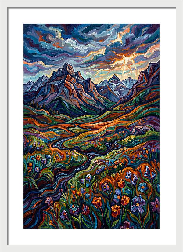 Tranquil Mountain Landscape