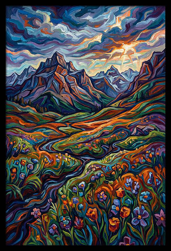 Tranquil Mountain Landscape