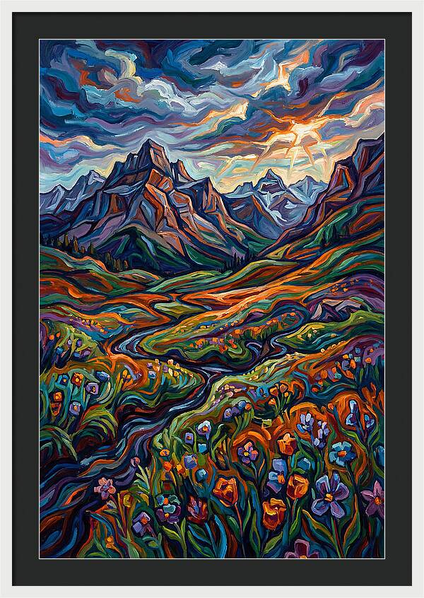 Tranquil Mountain Landscape