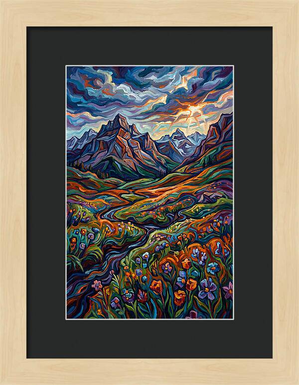 Tranquil Mountain Landscape