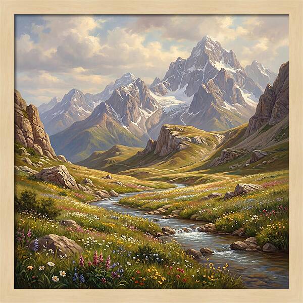 Tranquil Mountain Landscapes 5701