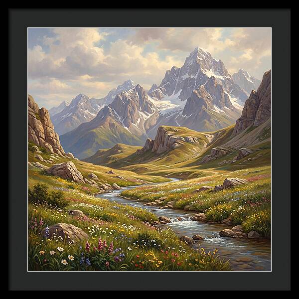 Tranquil Mountain Landscapes 5701