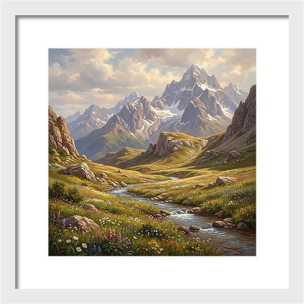 Tranquil Mountain Landscapes 5701