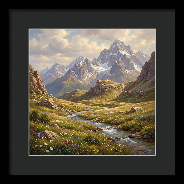 Tranquil Mountain Landscapes 5701