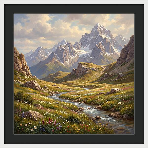 Tranquil Mountain Landscapes 5701
