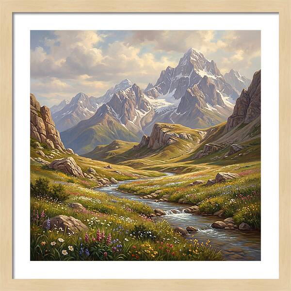 Tranquil Mountain Landscapes 5701