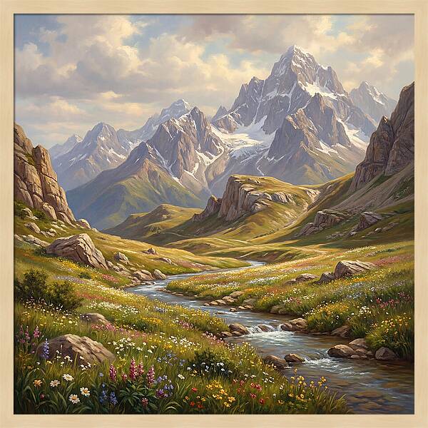 Tranquil Mountain Landscapes 5701