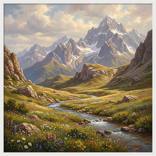 Tranquil Mountain Landscapes 5701