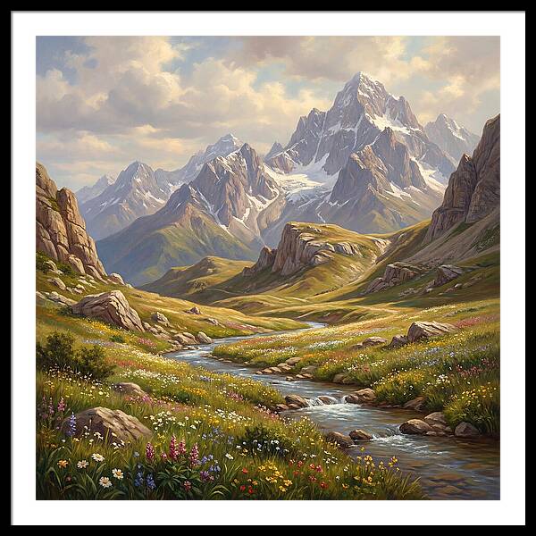 Tranquil Mountain Landscapes 5701