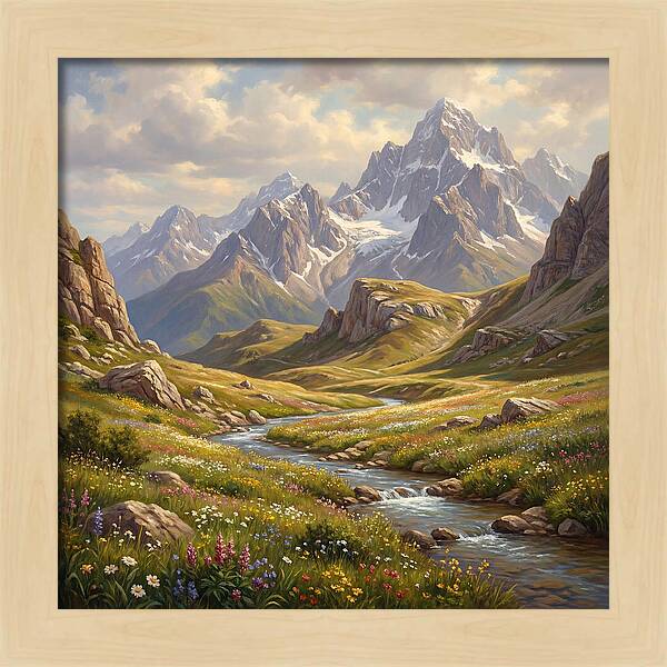 Tranquil Mountain Landscapes 5701
