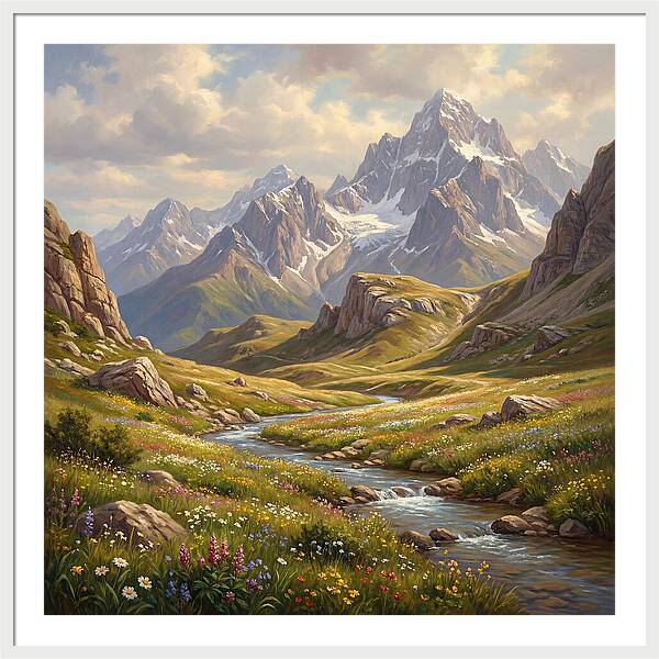Tranquil Mountain Landscapes 5701