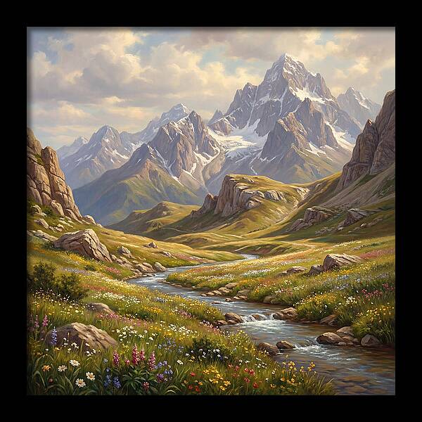 Tranquil Mountain Landscapes 5701