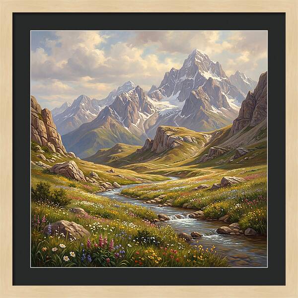 Tranquil Mountain Landscapes 5701