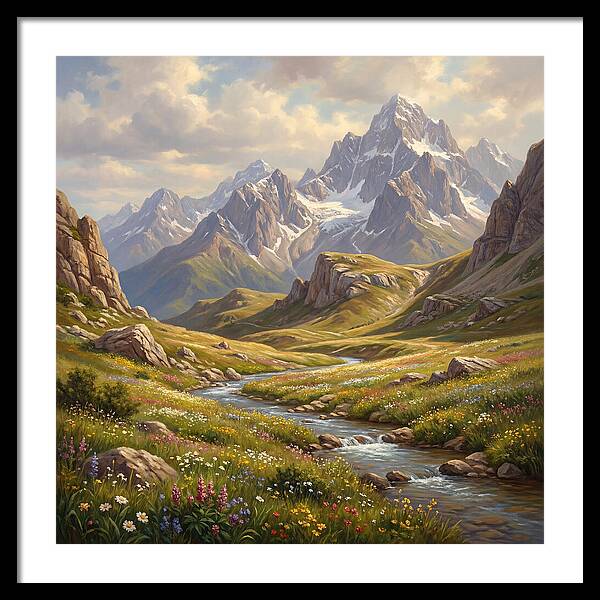 Tranquil Mountain Landscapes 5701