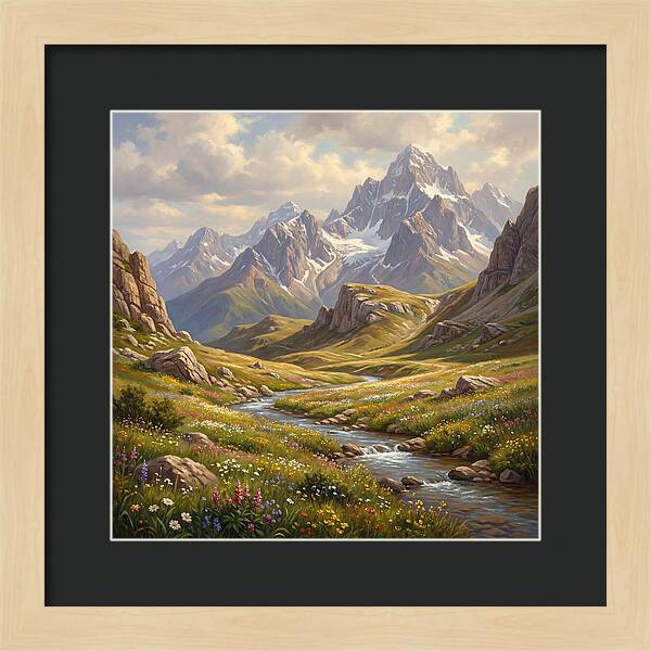 Tranquil Mountain Landscapes 5701