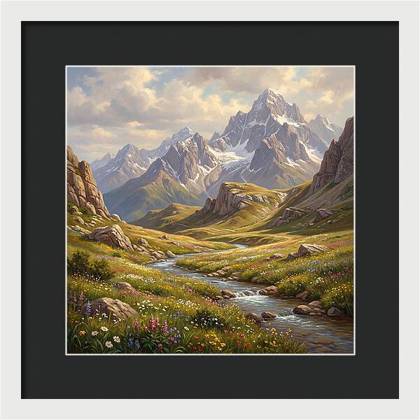 Tranquil Mountain Landscapes 5701