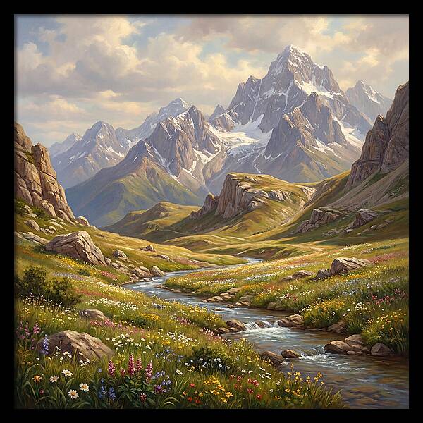 Tranquil Mountain Landscapes 5701