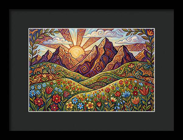 Tranquil Mountain Meadow