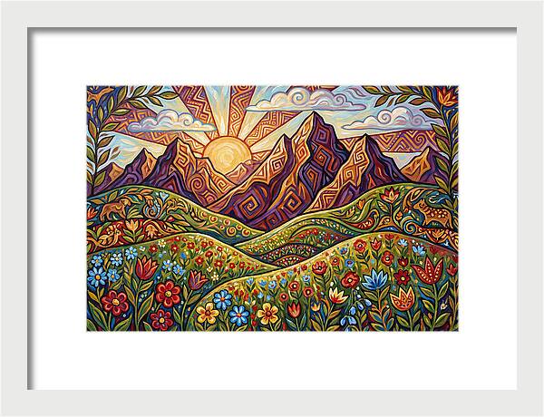 Tranquil Mountain Meadow