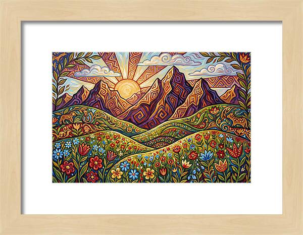 Tranquil Mountain Meadow