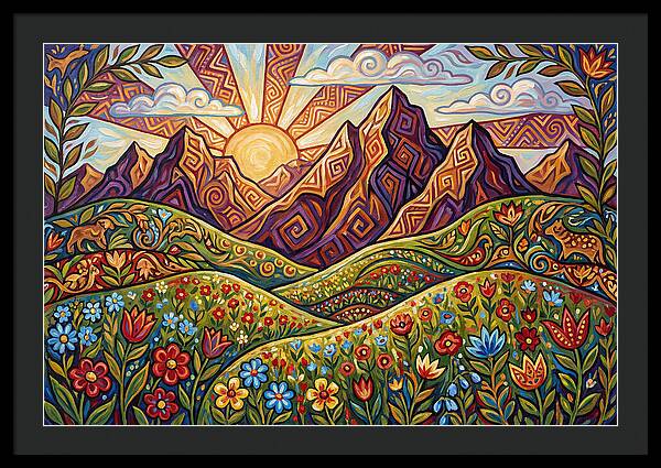 Tranquil Mountain Meadow