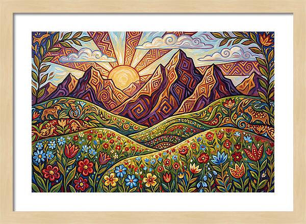 Tranquil Mountain Meadow