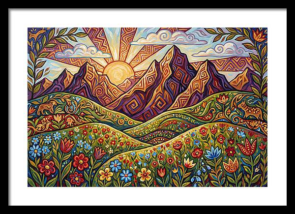 Tranquil Mountain Meadow