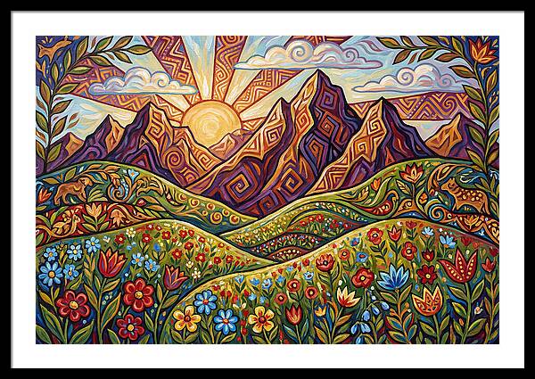 Tranquil Mountain Meadow